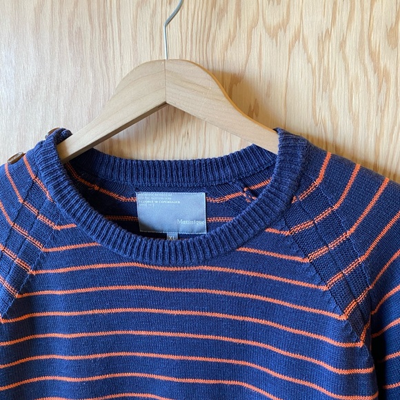 Matinique Men’s Cotton sweater - Picture 5 of 6